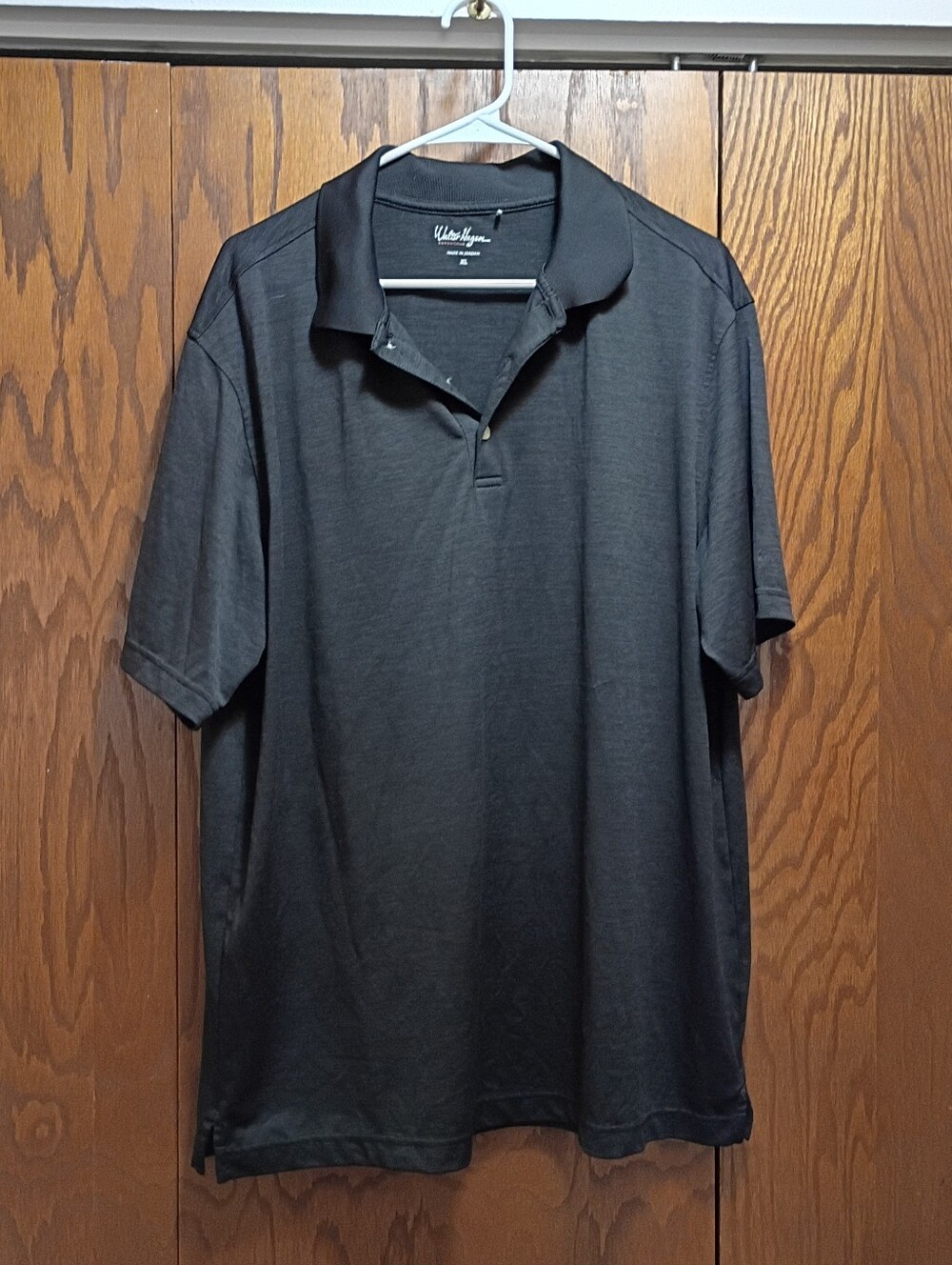 Walter Hagen Black Short-Sleeve Polo